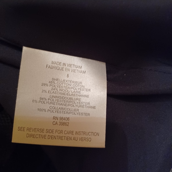 Theory Dark Gray- Black Elegant Blazer - Picture 4 of 5